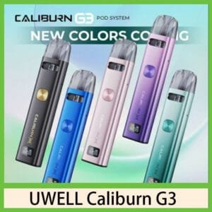 UWELL Caliburn G3咖哩棒G3 KIT電子煙2主機官網評價說明書